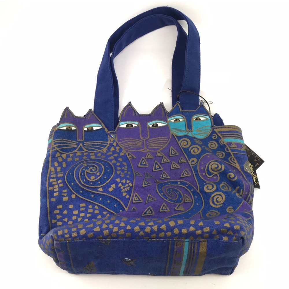 Laurel Burch "cats" tote bag, NEW